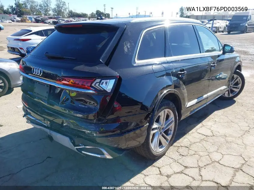 WA1LXBF76PD003569 2023 Audi Q7 Premium Plus 55 Tfsi Quattro Tiptronic