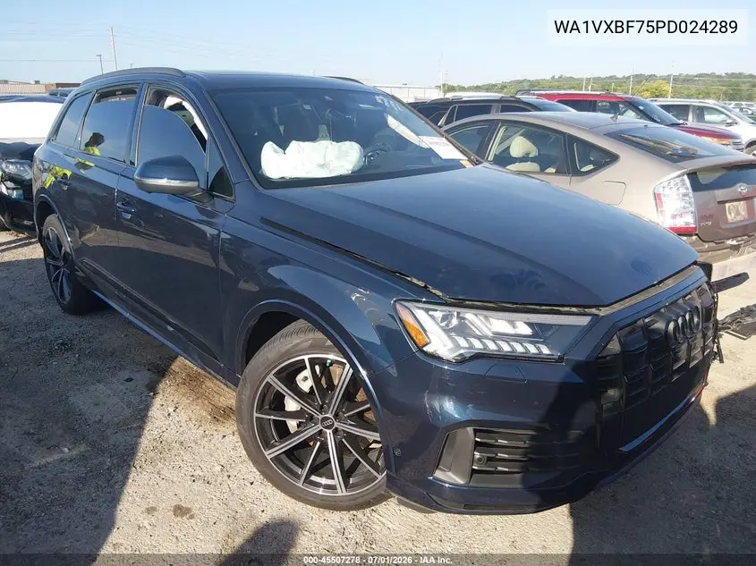 2023 Audi Q7 Prestige 55 Tfsi Quattro Tiptronic VIN: WA1VXBF75PD024289 Lot: 45507278