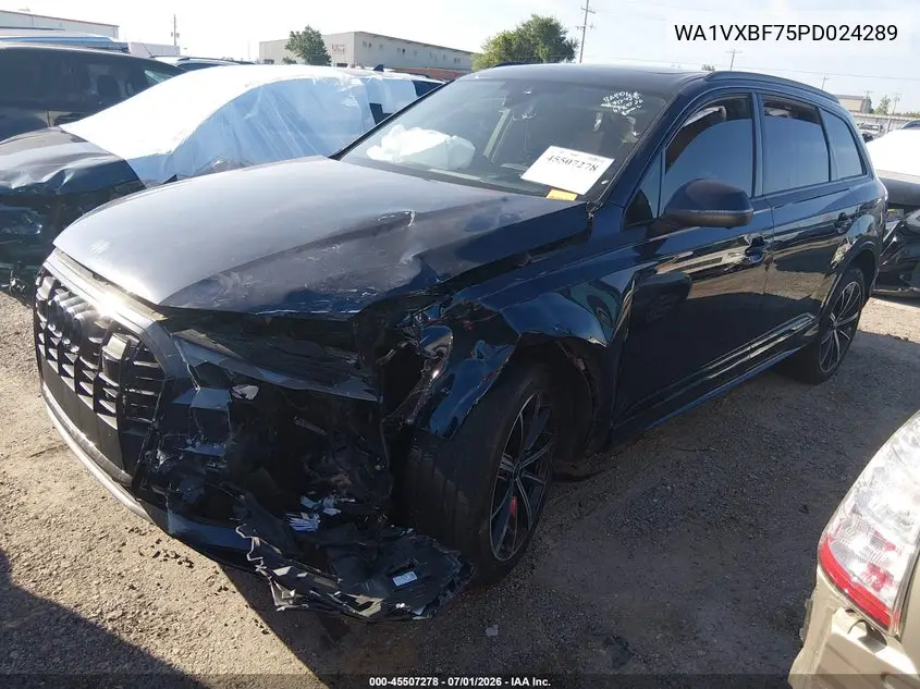 2023 Audi Q7 Prestige 55 Tfsi Quattro Tiptronic VIN: WA1VXBF75PD024289 Lot: 45507278