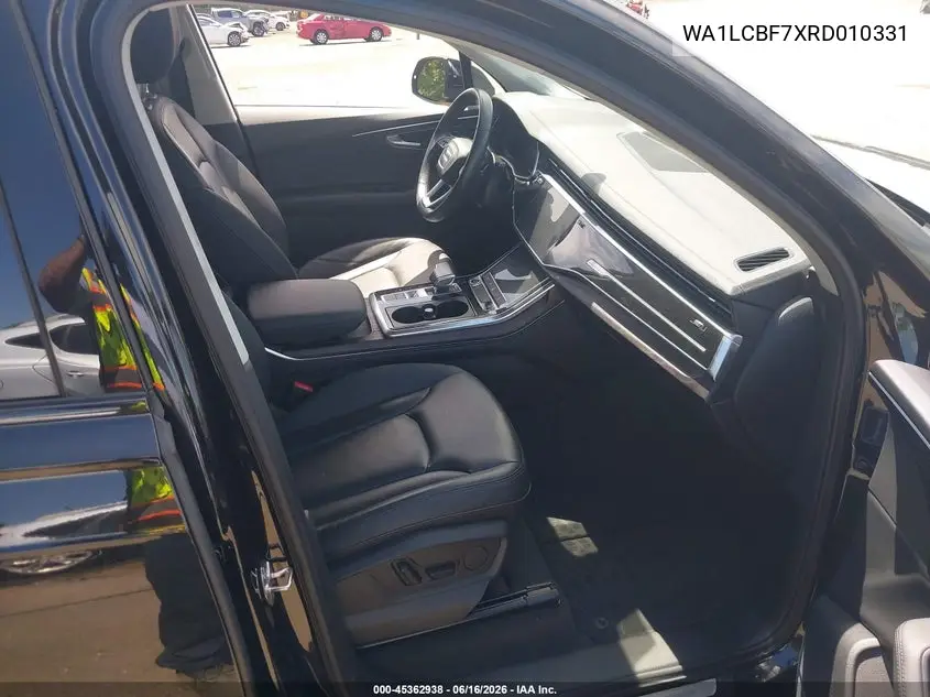 2024 Audi Q7 Premium Plus 45 Tfsi Quattro Tiptronic VIN: WA1LCBF7XRD010331 Lot: 45362938