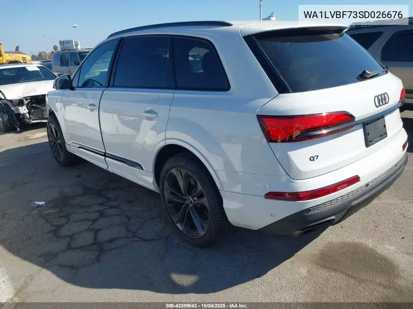 WA1LVBF73SD026676 2025 Audi Q7 Premium Plus 55 Tfsi Quattro Tiptronic