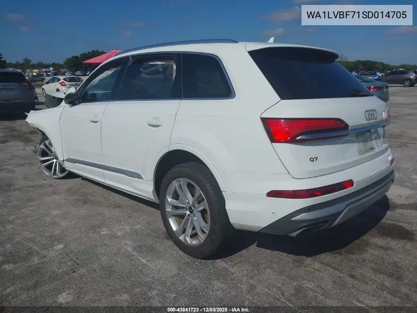 WA1LVBF71SD014705 2025 Audi Q7 Premium Plus 55 Tfsi Quattro Tiptronic