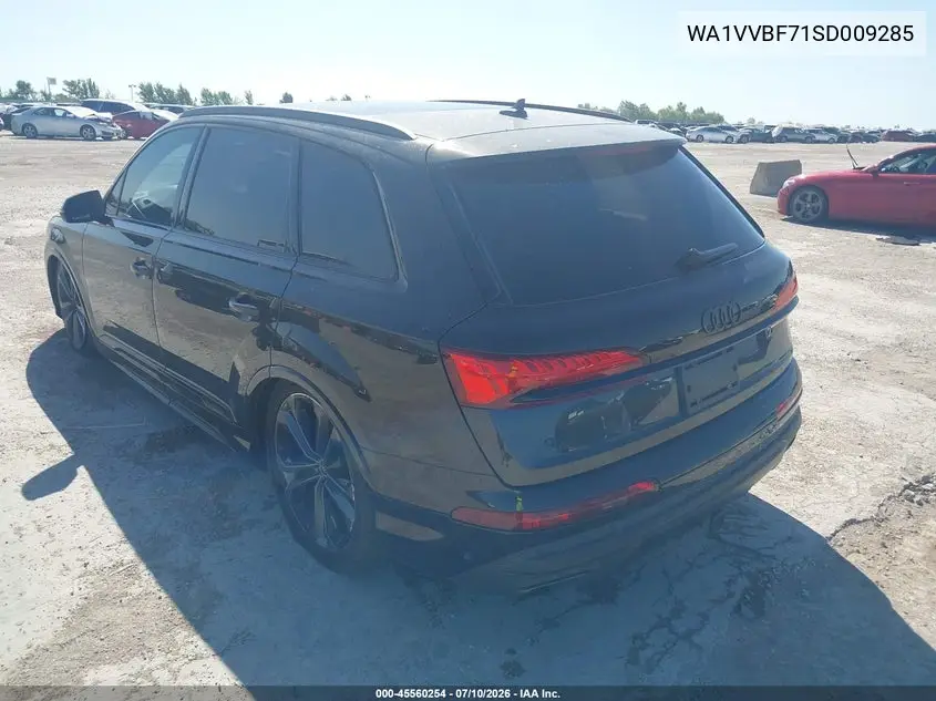 2025 Audi Q7 Prestige 55 Tfsi Quattro Tiptronic VIN: WA1VVBF71SD009285 Lot: 45560254