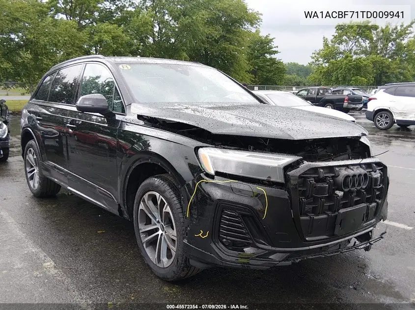 2026 Audi Q7 Premium 45 Tfsi Quattro Tiptronic VIN: WA1ACBF71TD009941 Lot: 45572354