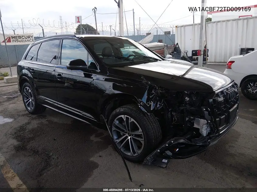 2026 Audi Q7 Premium 45 Tfsi Quattro Tiptronic VIN: WA1ACBF72TD009169 Lot: 45594295