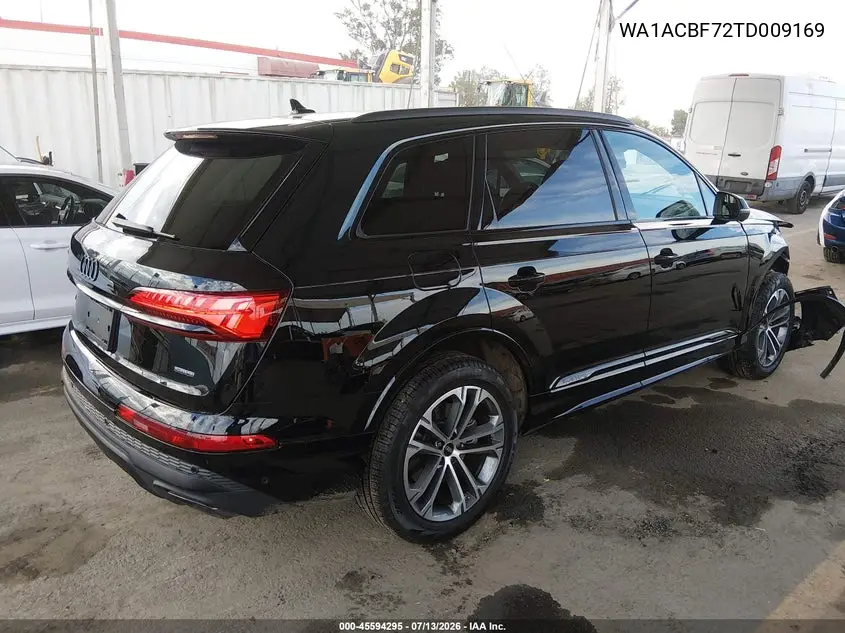 2026 Audi Q7 Premium 45 Tfsi Quattro Tiptronic VIN: WA1ACBF72TD009169 Lot: 45594295
