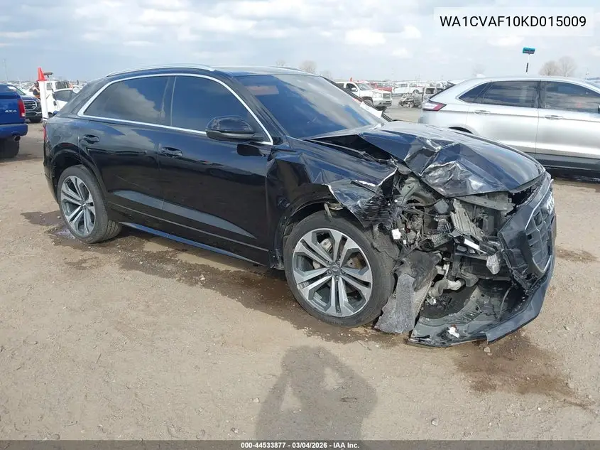 2019 Audi Q8 55 Premium VIN: WA1CVAF10KD015009 Lot: 44533877