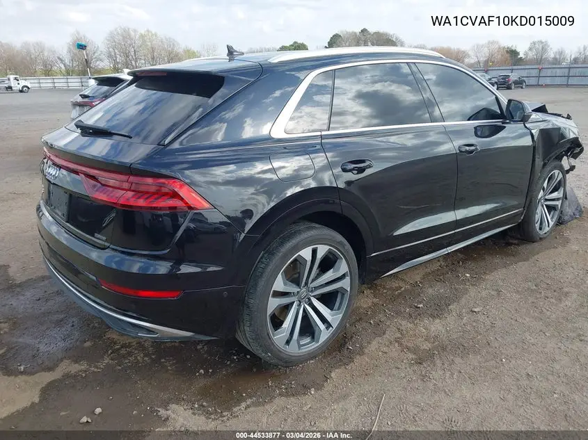 2019 Audi Q8 55 Premium VIN: WA1CVAF10KD015009 Lot: 44533877