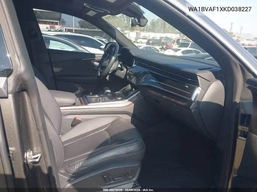 2019 Audi Q8 55 Premium VIN: WA1BVAF1XKD038227 Lot: 45079705