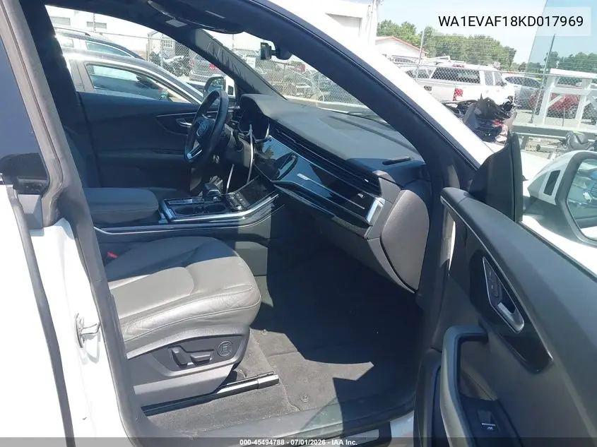 2019 Audi Q8 55 Premium VIN: WA1EVAF18KD017969 Lot: 45494788