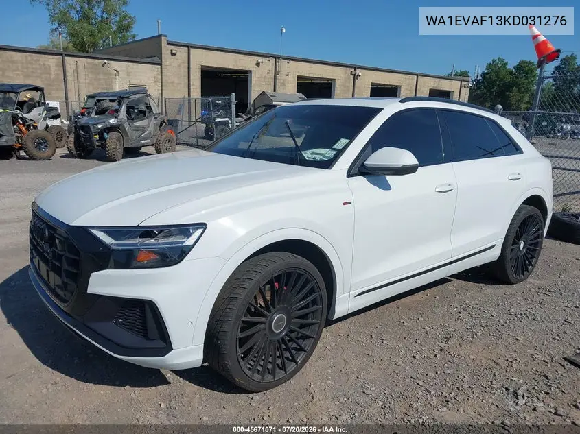 2019 Audi Q8 55 Premium VIN: WA1EVAF13KD031276 Lot: 45671071