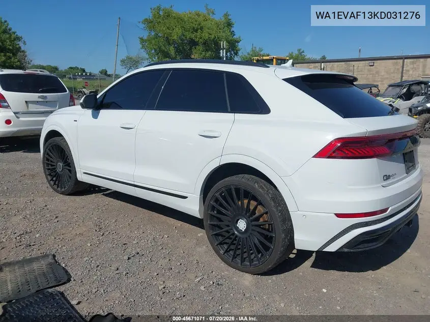 2019 Audi Q8 55 Premium VIN: WA1EVAF13KD031276 Lot: 45671071