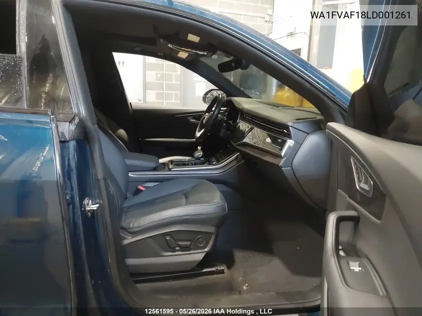 2020 Audi Q8 55 Technik VIN: WA1FVAF18LD001261 Lot: 12561595