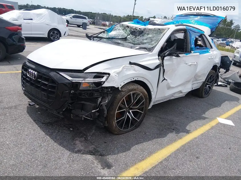2020 Audi Q8 Premium Plus 55 Tfsi Quattro Tiptronic VIN: WA1EVAF11LD016079 Lot: 45468594