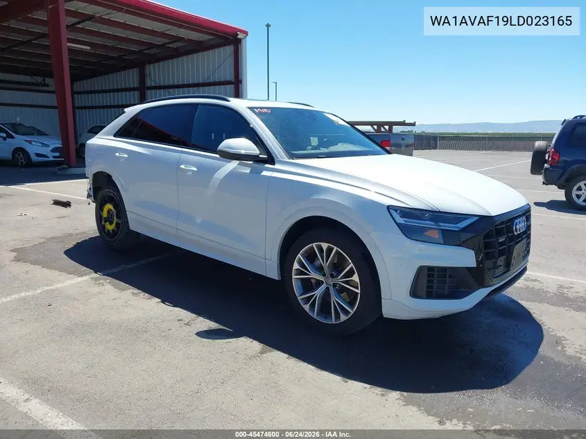 2020 Audi Q8 Premium 55 Tfsi Quattro Tiptronic VIN: WA1AVAF19LD023165 Lot: 45474600