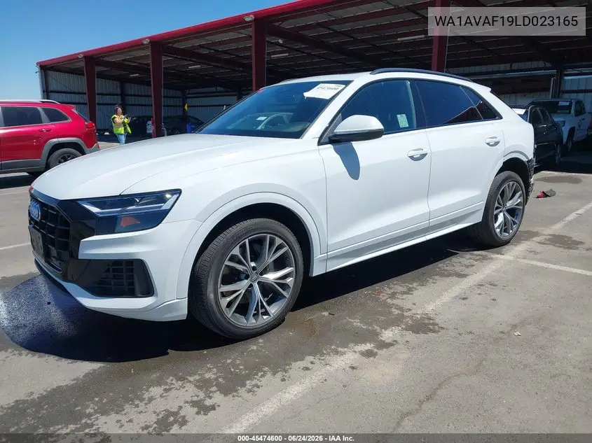 2020 Audi Q8 Premium 55 Tfsi Quattro Tiptronic VIN: WA1AVAF19LD023165 Lot: 45474600