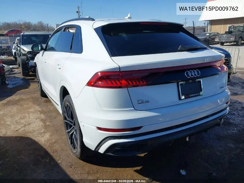 2023 Audi Q8 Premium Plus 55 Tfsi Quattro Tiptronic VIN: WA1EVBF15PD009762 Lot: 44441249