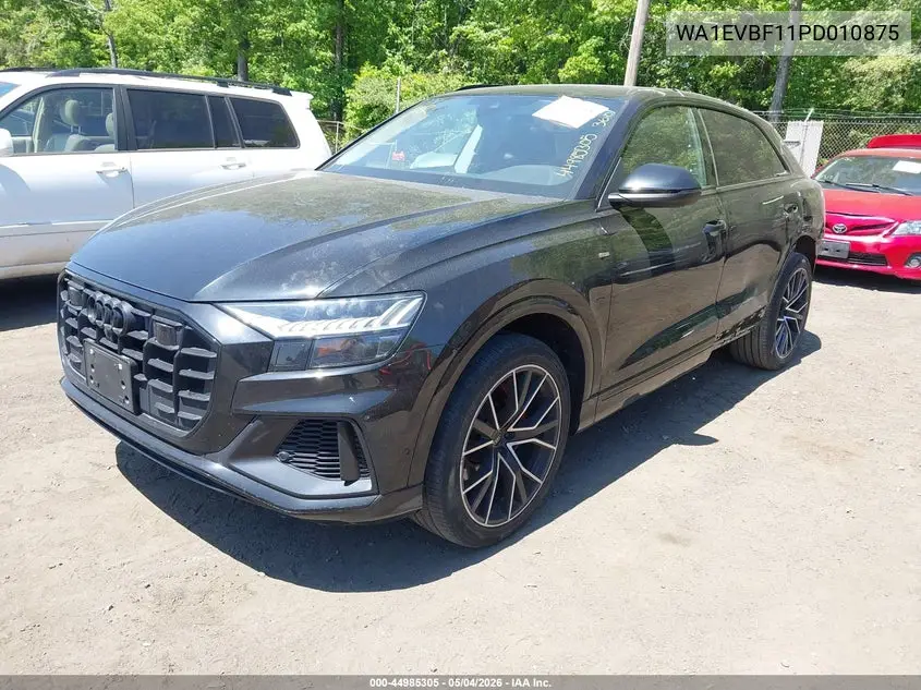2023 Audi Q8 Premium Plus 55 Tfsi Quattro Tiptronic VIN: WA1EVBF11PD010875 Lot: 44985305