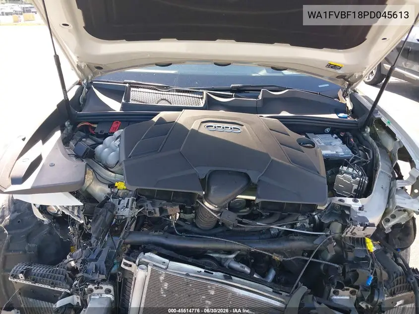 2023 Audi Q8 Prestige 55 Tfsi Quattro Tiptronic VIN: WA1FVBF18PD045613 Lot: 45514776