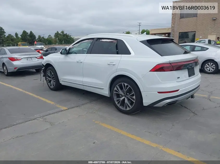 2024 Audi Q8 Premium Plus 55 Tfsi Quattro VIN: WA1BVBF16RD003619 Lot: 45572759