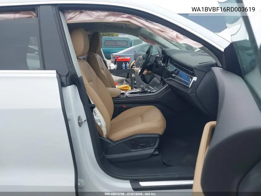 2024 Audi Q8 Premium Plus 55 Tfsi Quattro VIN: WA1BVBF16RD003619 Lot: 45572759