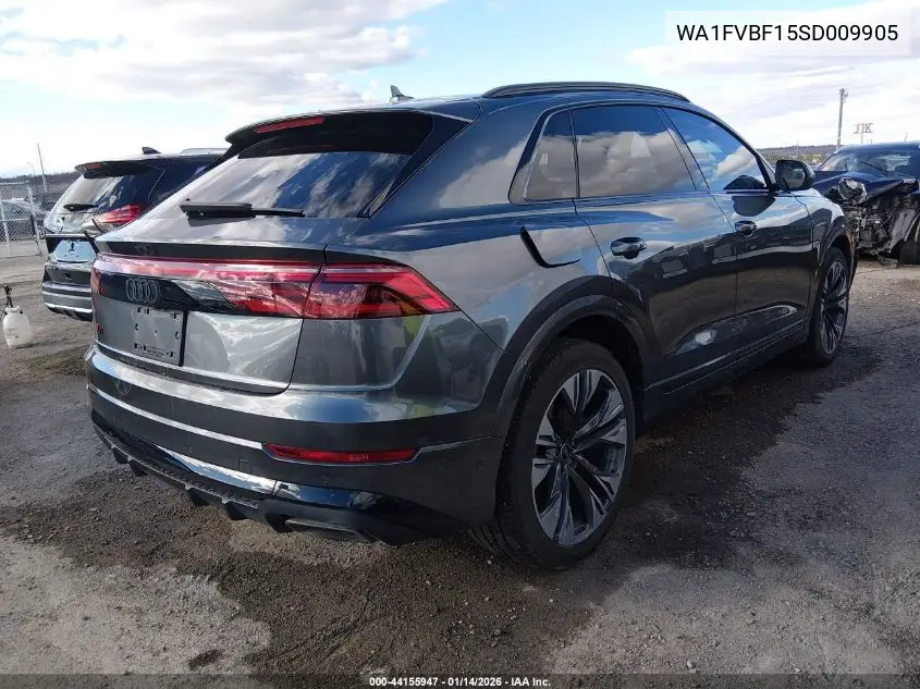 2025 Audi Q8 Prestige 55 Tfsi Quattro VIN: WA1FVBF15SD009905 Lot: 44155947