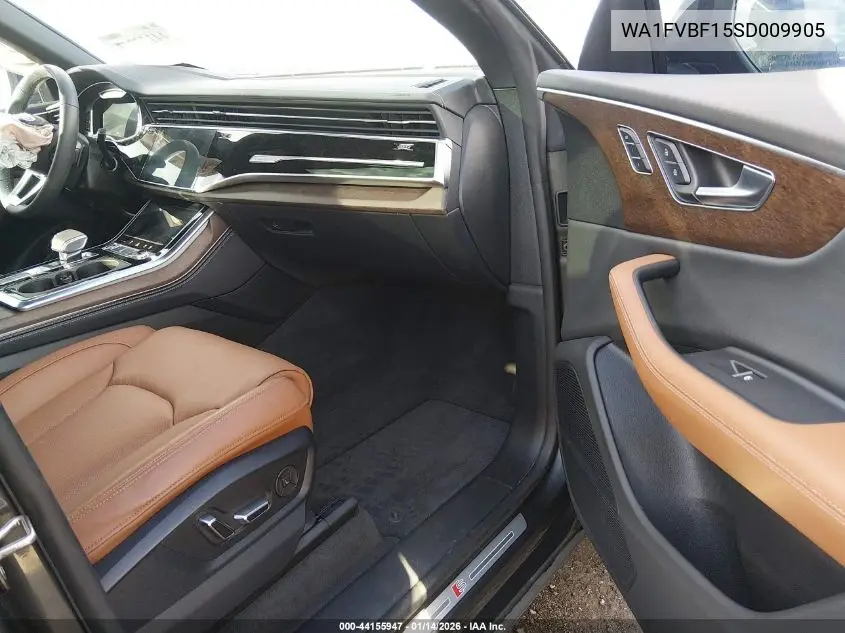 2025 Audi Q8 Prestige 55 Tfsi Quattro VIN: WA1FVBF15SD009905 Lot: 44155947