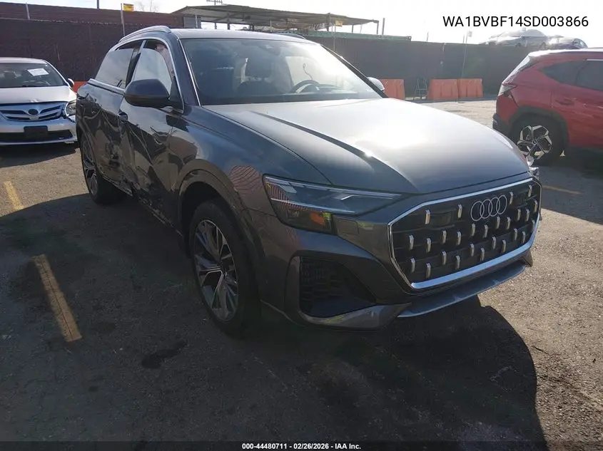 2025 Audi Q8 Premium Plus 55 Tfsi Quattro VIN: WA1BVBF14SD003866 Lot: 44480711