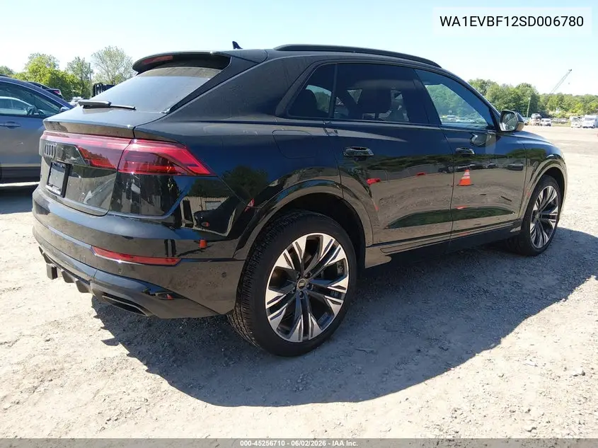 2025 Audi Q8 Premium Plus 55 Tfsi Quattro VIN: WA1EVBF12SD006780 Lot: 45256710