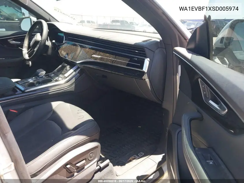 2025 Audi Q8 Premium Plus 55 Tfsi Quattro VIN: WA1EVBF1XSD005974 Lot: 45398518