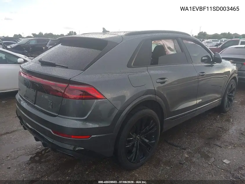 2025 Audi Q8 Premium Plus 55 Tfsi Quattro VIN: WA1EVBF11SD003465 Lot: 45539503