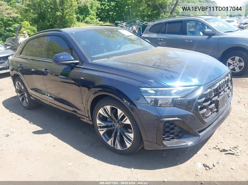 2026 Audi Q8 Premium Plus 55 Tfsi Quattro Tiptronic VIN: WA1EVBF11TD017044 Lot: 45271281