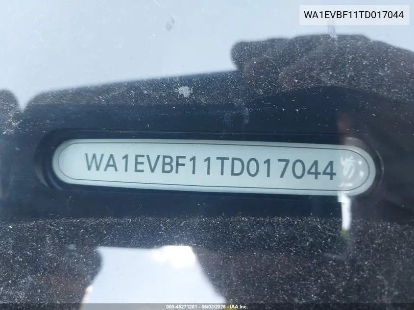 2026 Audi Q8 Premium Plus 55 Tfsi Quattro Tiptronic VIN: WA1EVBF11TD017044 Lot: 45271281