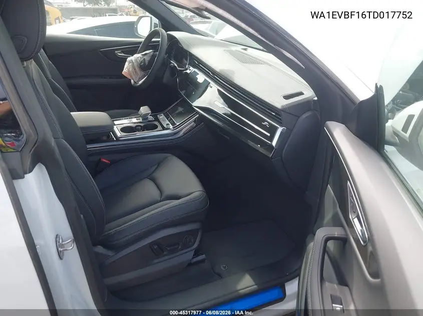 2026 Audi Q8 Premium Plus 55 Tfsi Quattro Tiptronic VIN: WA1EVBF16TD017752 Lot: 45317977