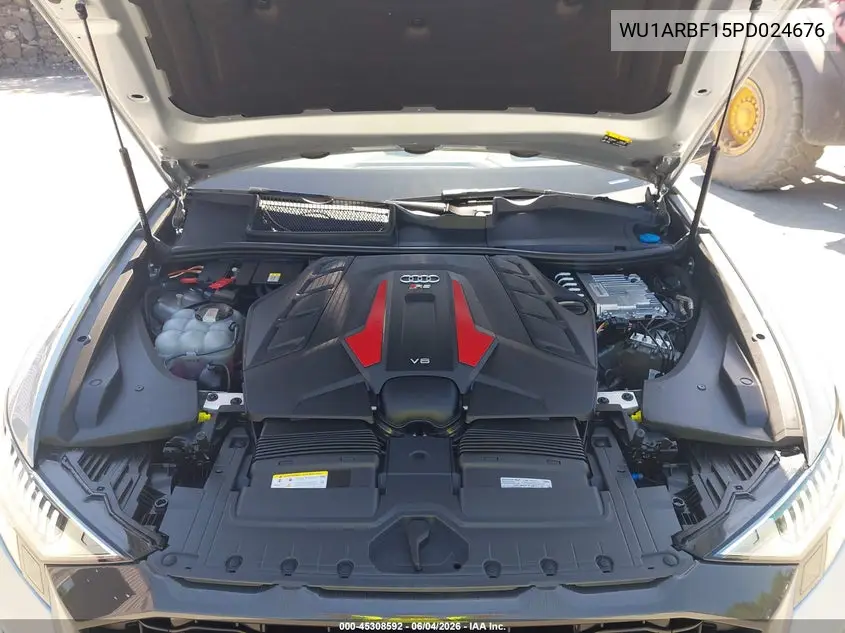 2023 Audi Rs Q8 Tfsi Quattro Tiptronic VIN: WU1ARBF15PD024676 Lot: 45308592