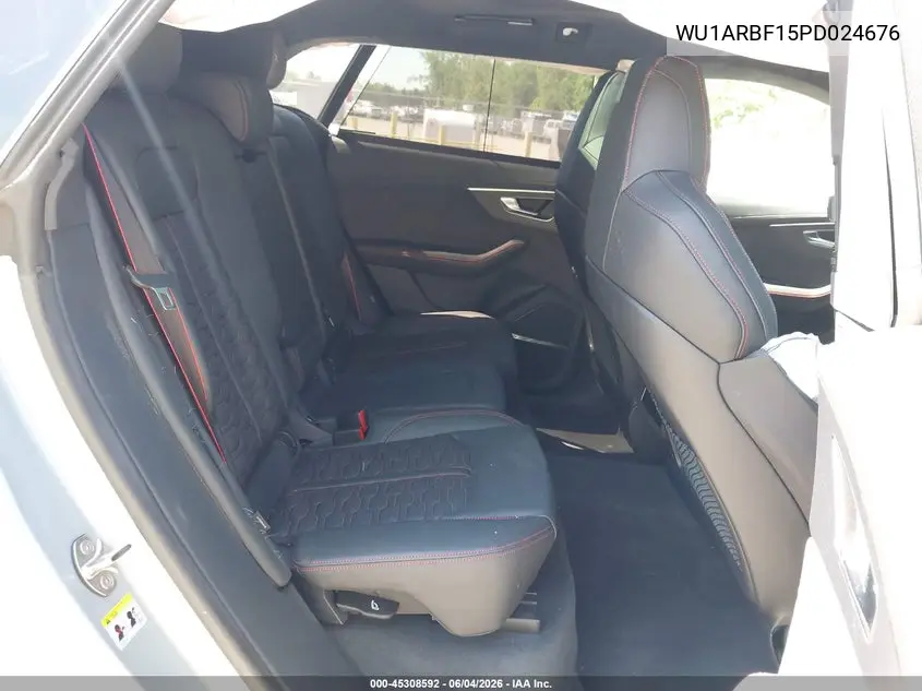 2023 Audi Rs Q8 Tfsi Quattro Tiptronic VIN: WU1ARBF15PD024676 Lot: 45308592