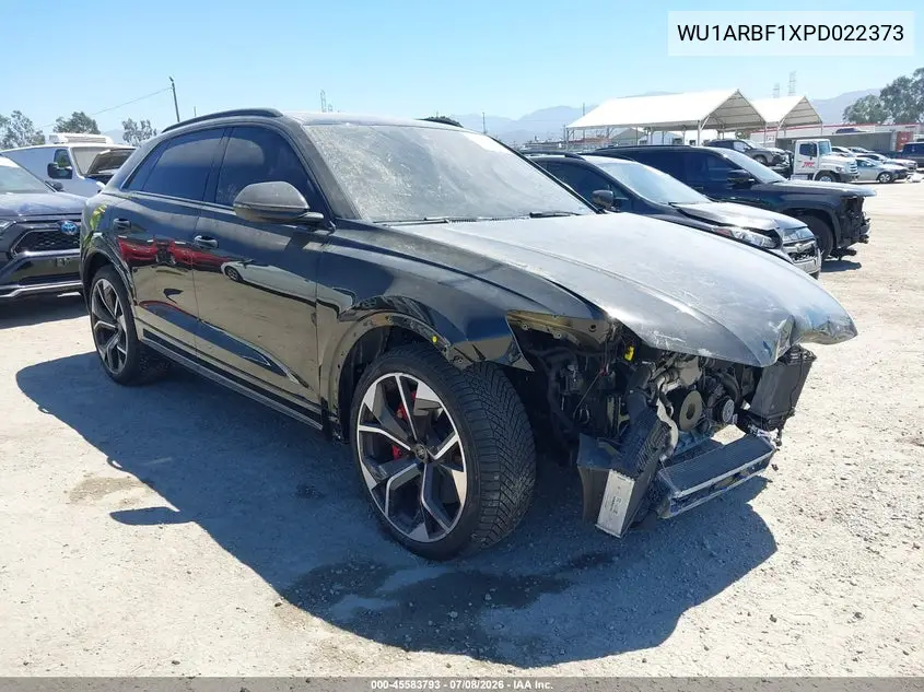2023 Audi Rs Q8 Tfsi Quattro Tiptronic VIN: WU1ARBF1XPD022373 Lot: 45583793