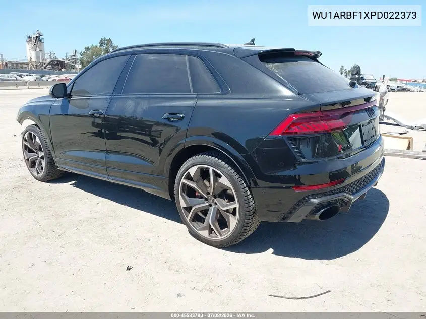 2023 Audi Rs Q8 Tfsi Quattro Tiptronic VIN: WU1ARBF1XPD022373 Lot: 45583793