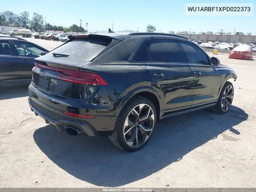 2023 Audi Rs Q8 Tfsi Quattro Tiptronic VIN: WU1ARBF1XPD022373 Lot: 45583793