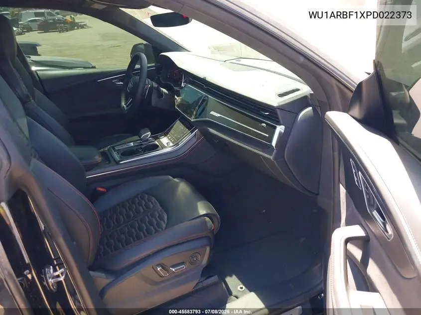 2023 Audi Rs Q8 Tfsi Quattro Tiptronic VIN: WU1ARBF1XPD022373 Lot: 45583793