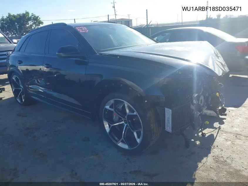 2025 Audi Rs Q8 Quattro Tiptronic VIN: WU1ARBF18SD035471 Lot: 45207921
