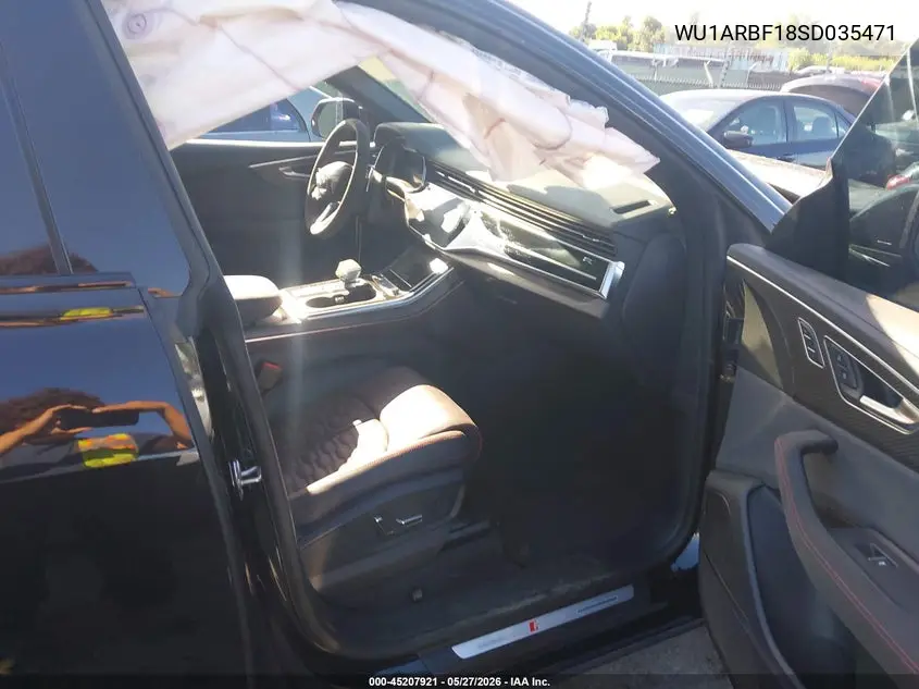 2025 Audi Rs Q8 Quattro Tiptronic VIN: WU1ARBF18SD035471 Lot: 45207921