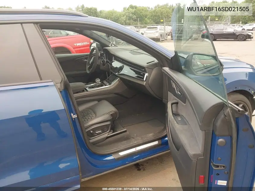 2025 Audi Rs Q8 Quattro Tiptronic VIN: WU1ARBF16SD021505 Lot: 45581239