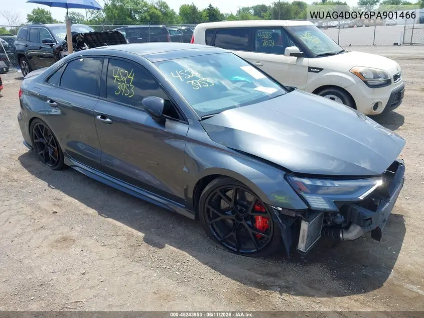 2023 Audi Rs 3 Tfsi Quattro S Tronic VIN: WUAG4DGY6PA901466 Lot: 45243953
