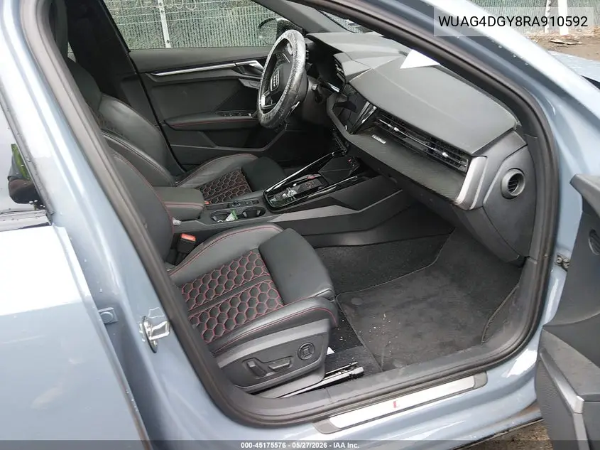 2024 Audi Rs 3 Tfsi Quattro S Tronic VIN: WUAG4DGY8RA910592 Lot: 45175576