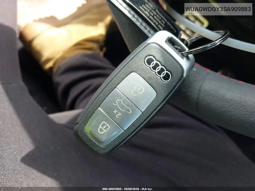 2025 Audi Rs 3 Tfsi Quattro S Tronic VIN: WUAGWDGY3SA909883 Lot: 45053565