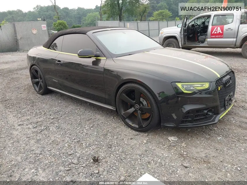 2014 Audi Rs 5 4.2 VIN: WUAC6AFH2EN900751 Lot: 45638112