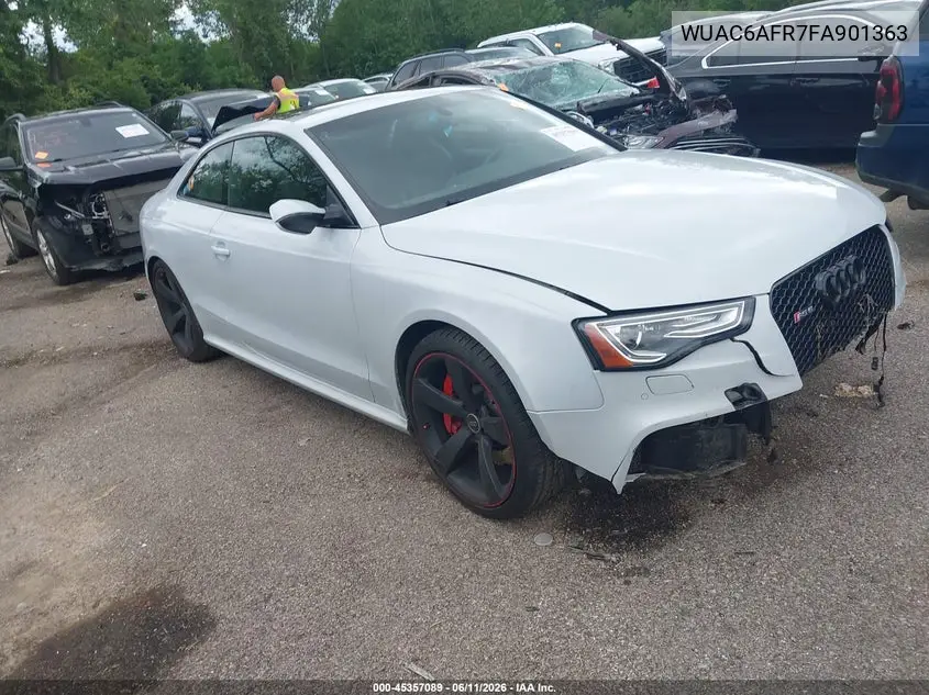 2015 Audi Rs 5 4.2 VIN: WUAC6AFR7FA901363 Lot: 45357089
