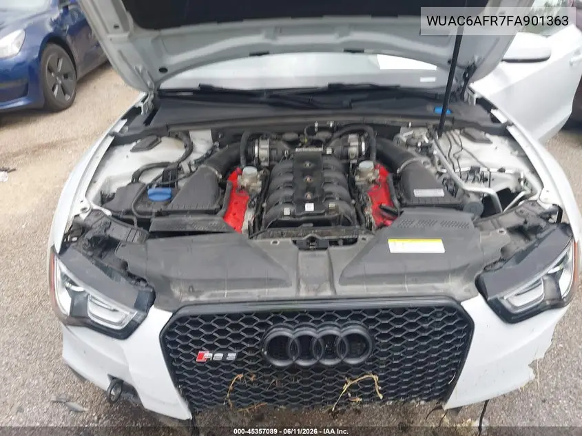 2015 Audi Rs 5 4.2 VIN: WUAC6AFR7FA901363 Lot: 45357089