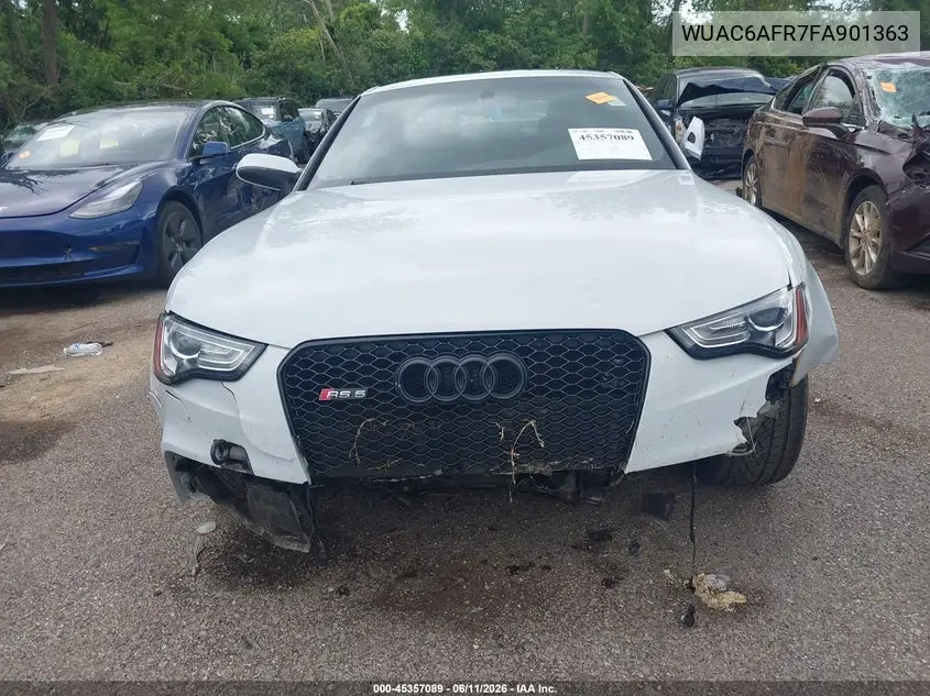 2015 Audi Rs 5 4.2 VIN: WUAC6AFR7FA901363 Lot: 45357089